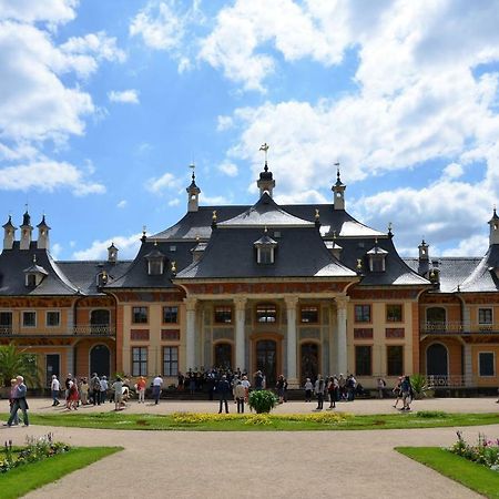 Ferienwohnung Am Dresdner Elbhang Дрезден Екстер'єр фото